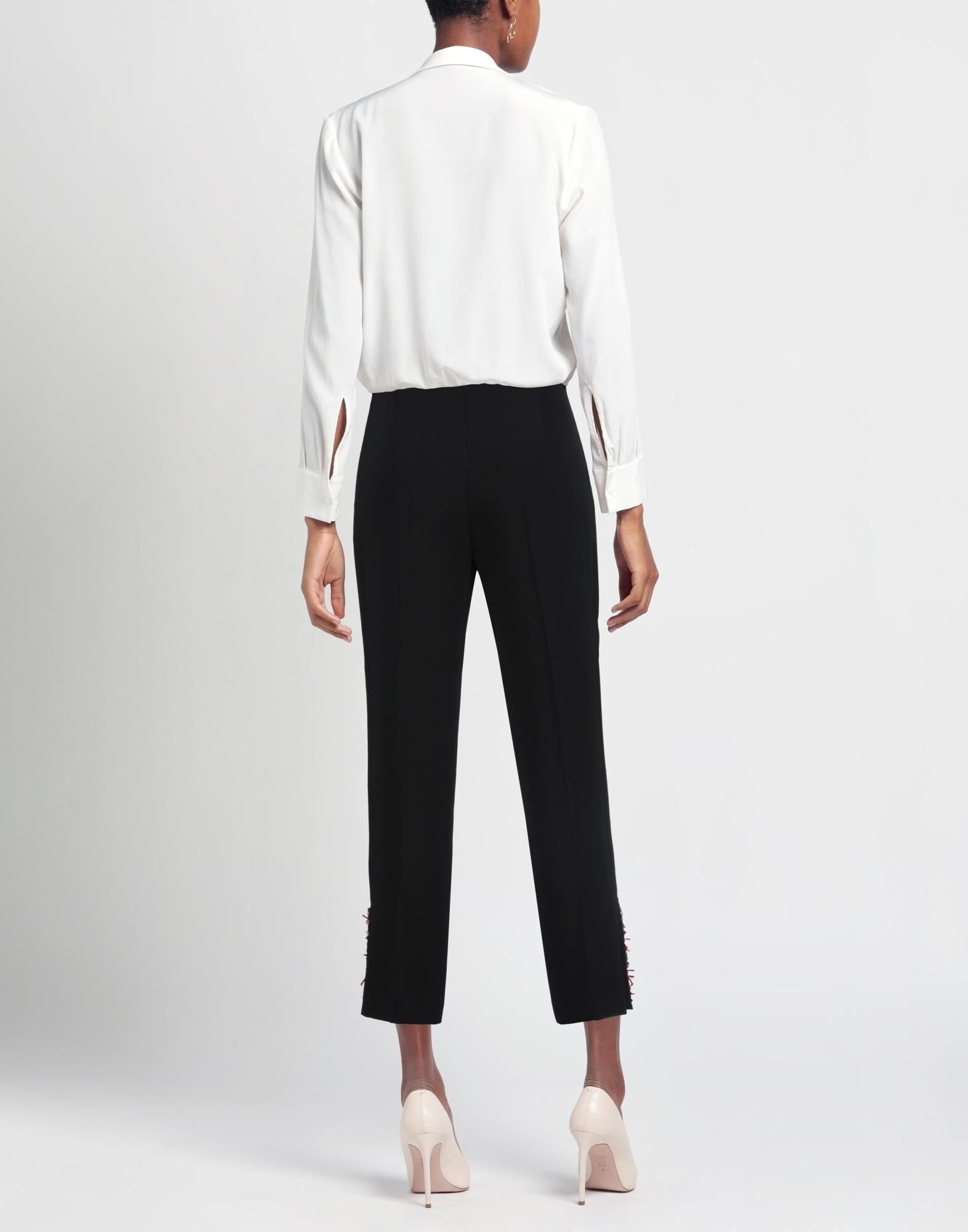 Black Women's Casual Pants - 3