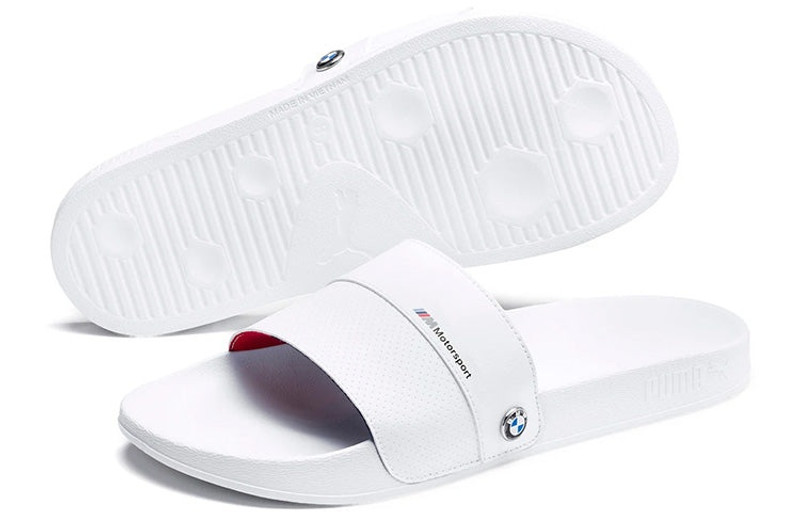 PUMA BMW Motorsport x Leadcat 슬라이드 '화이트'371552-02 2