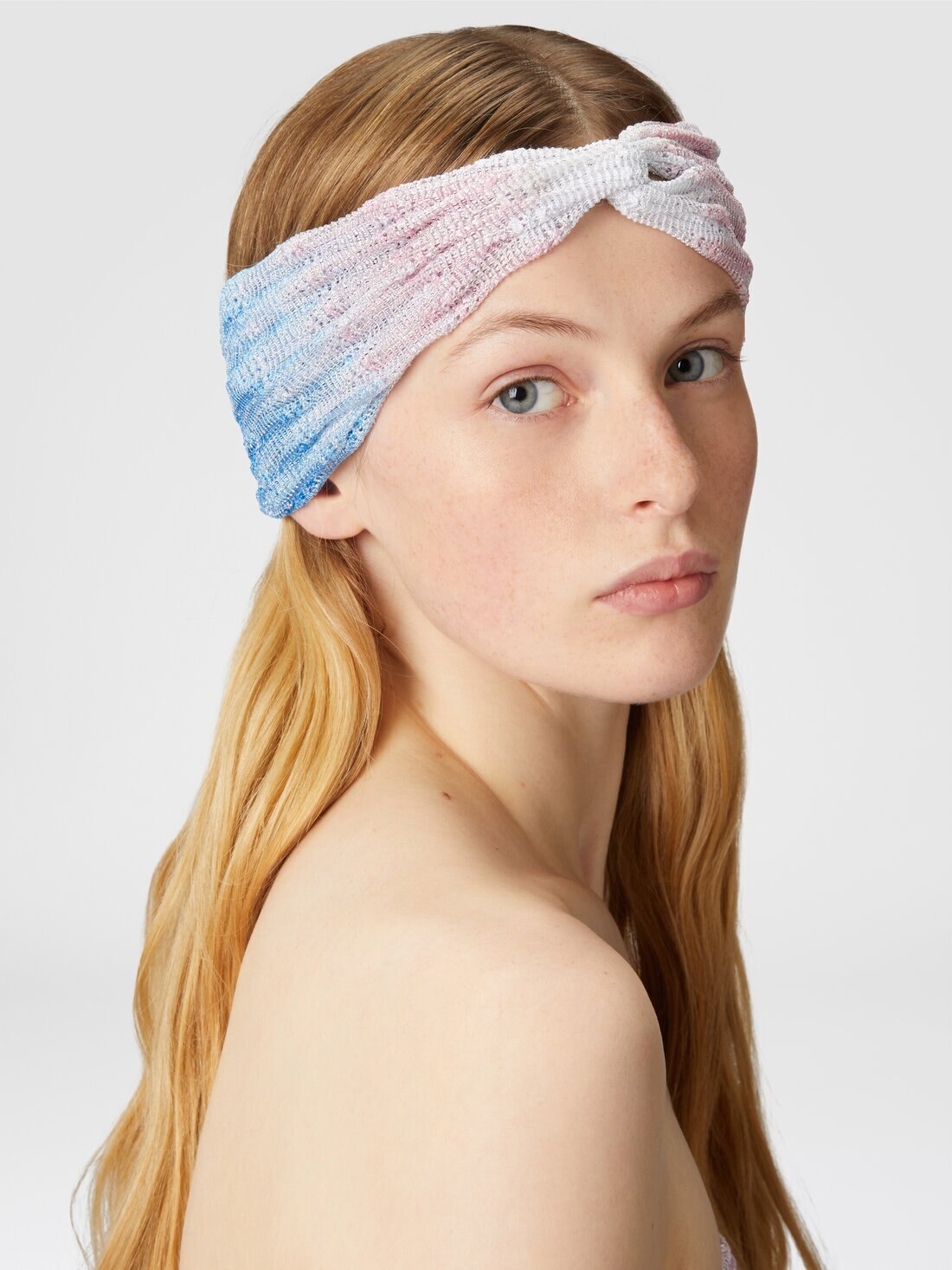 Chevron viscose headband - 3