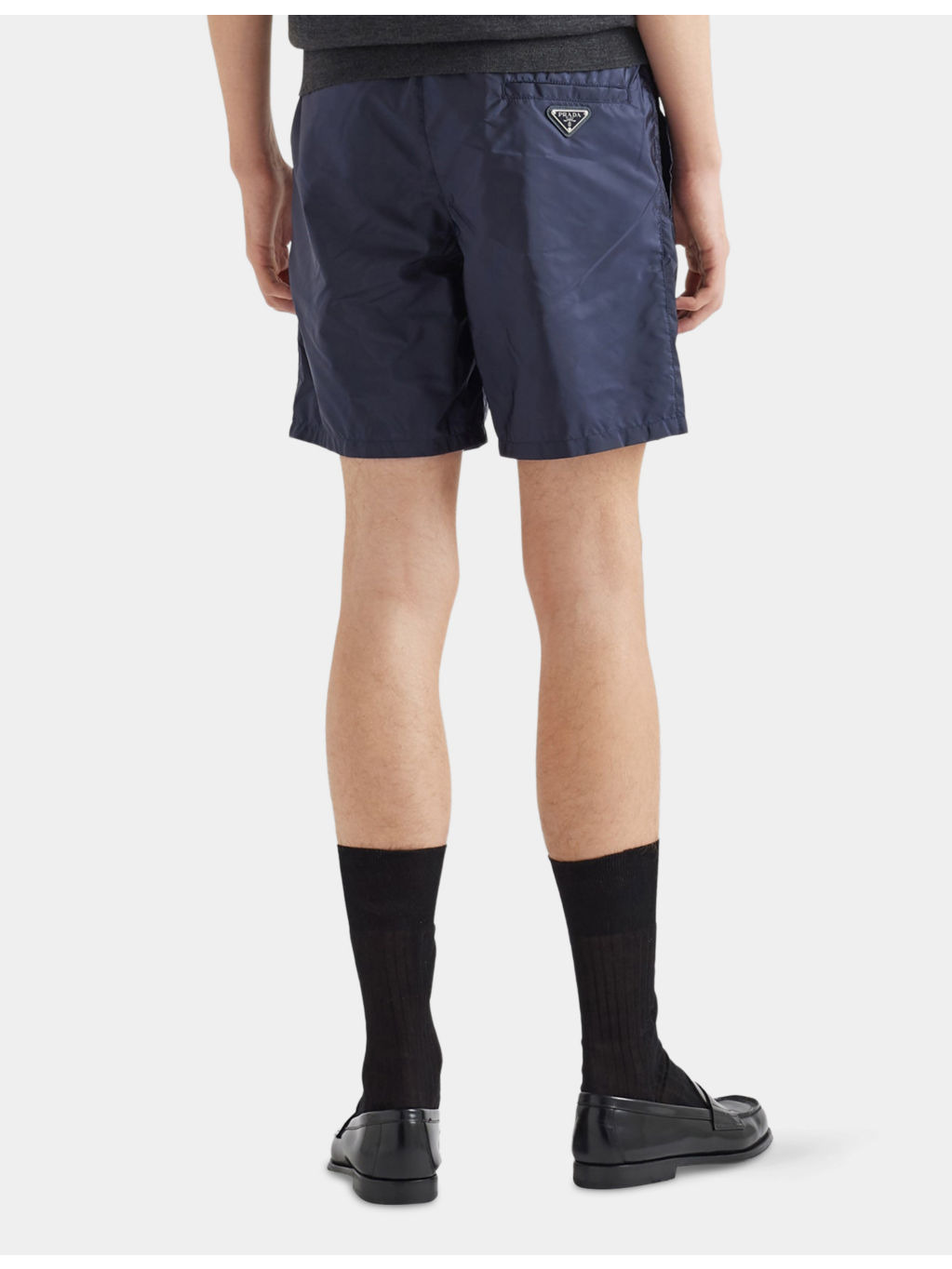 Triangle-Logo Re-Nylon Swim Trunks - 4