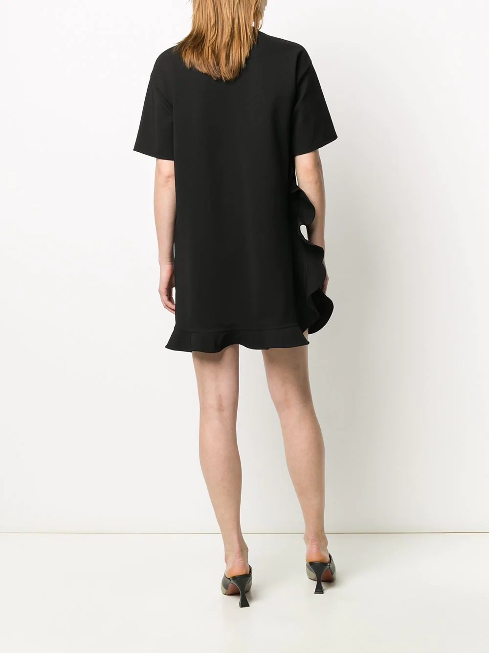 VGOLD peplum hem T-shirt dress - 4