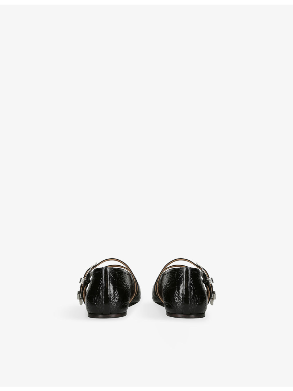 Claudia Leather Ballet Flats - 4