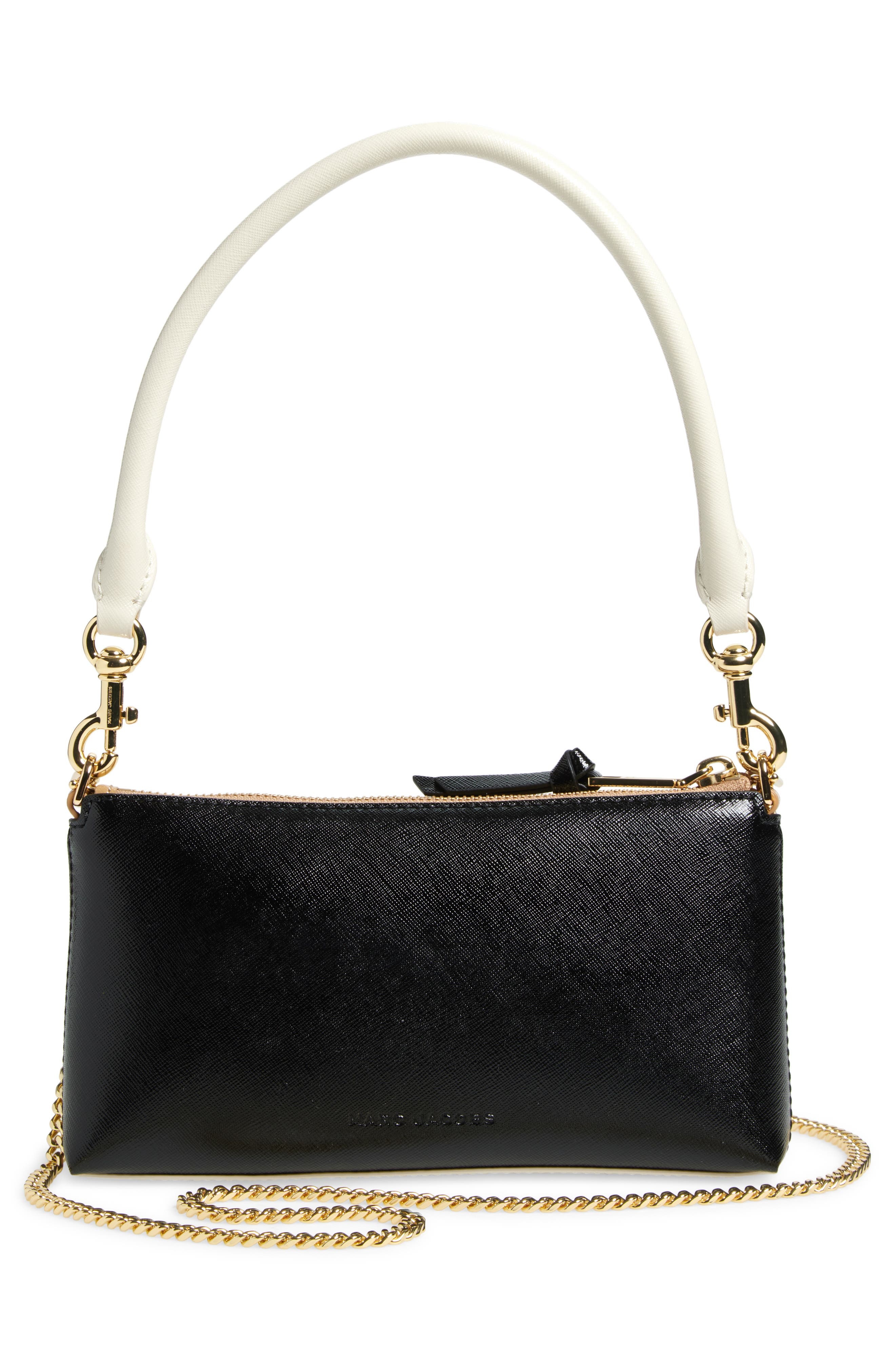 Marc Jacobs The Pochette Colorblock Top Handle Bag in Camel Multi at Nordstrom - 4