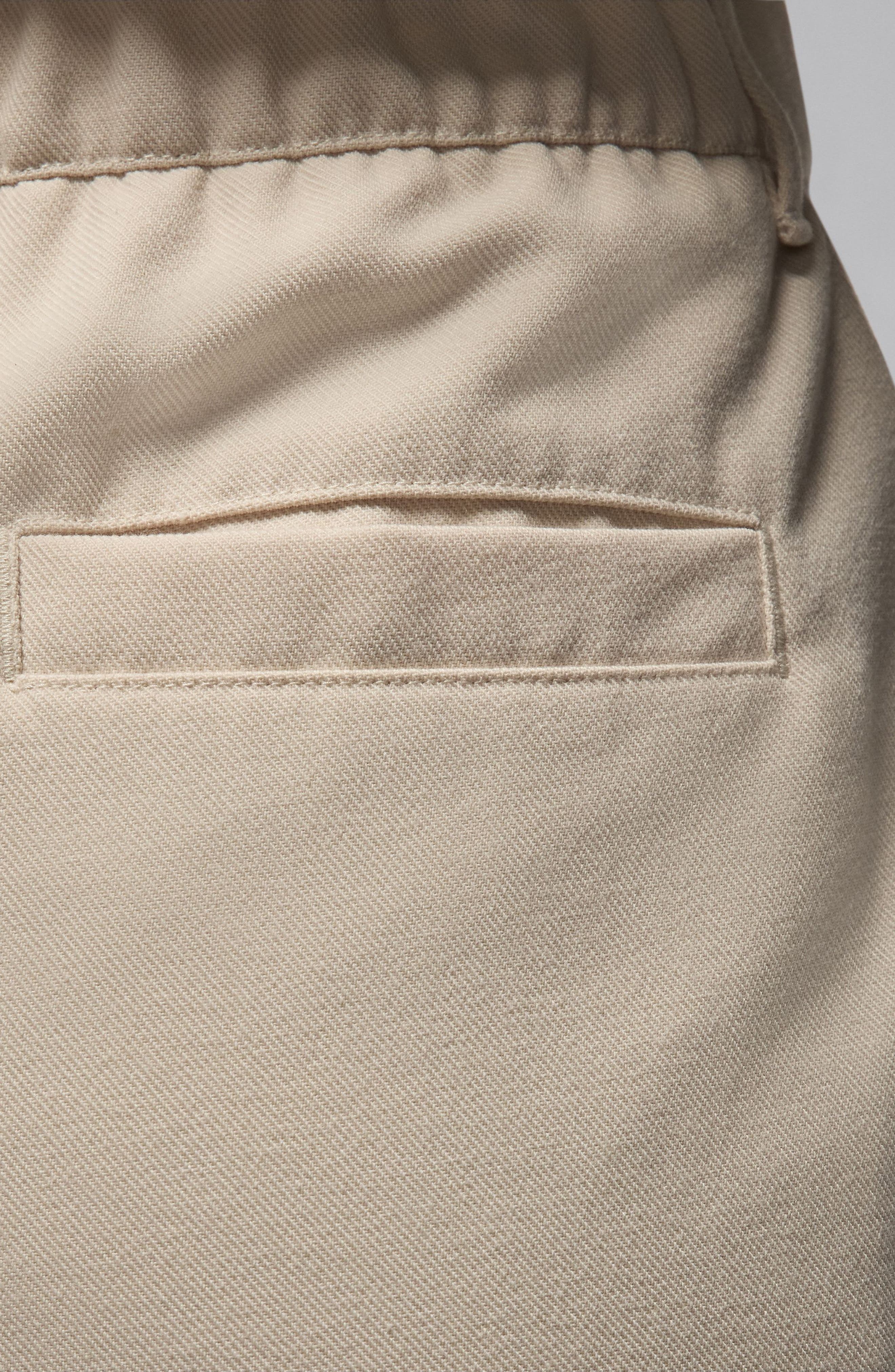 Jordan Twill Straight Leg Pants in Legend Light Brown at Nordstrom - 3