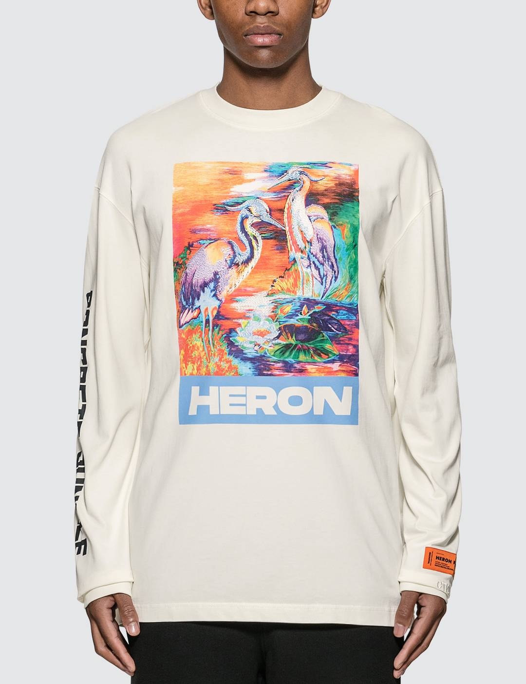 Heron Birds Long Sleeve T-shirt - 1