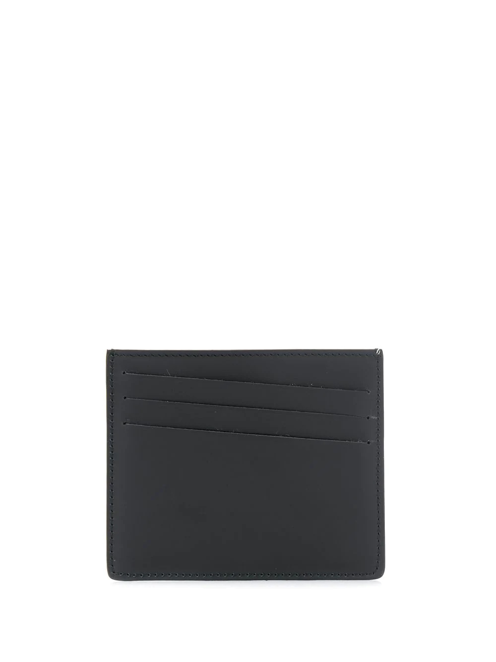 metallic logo cardholder - 2