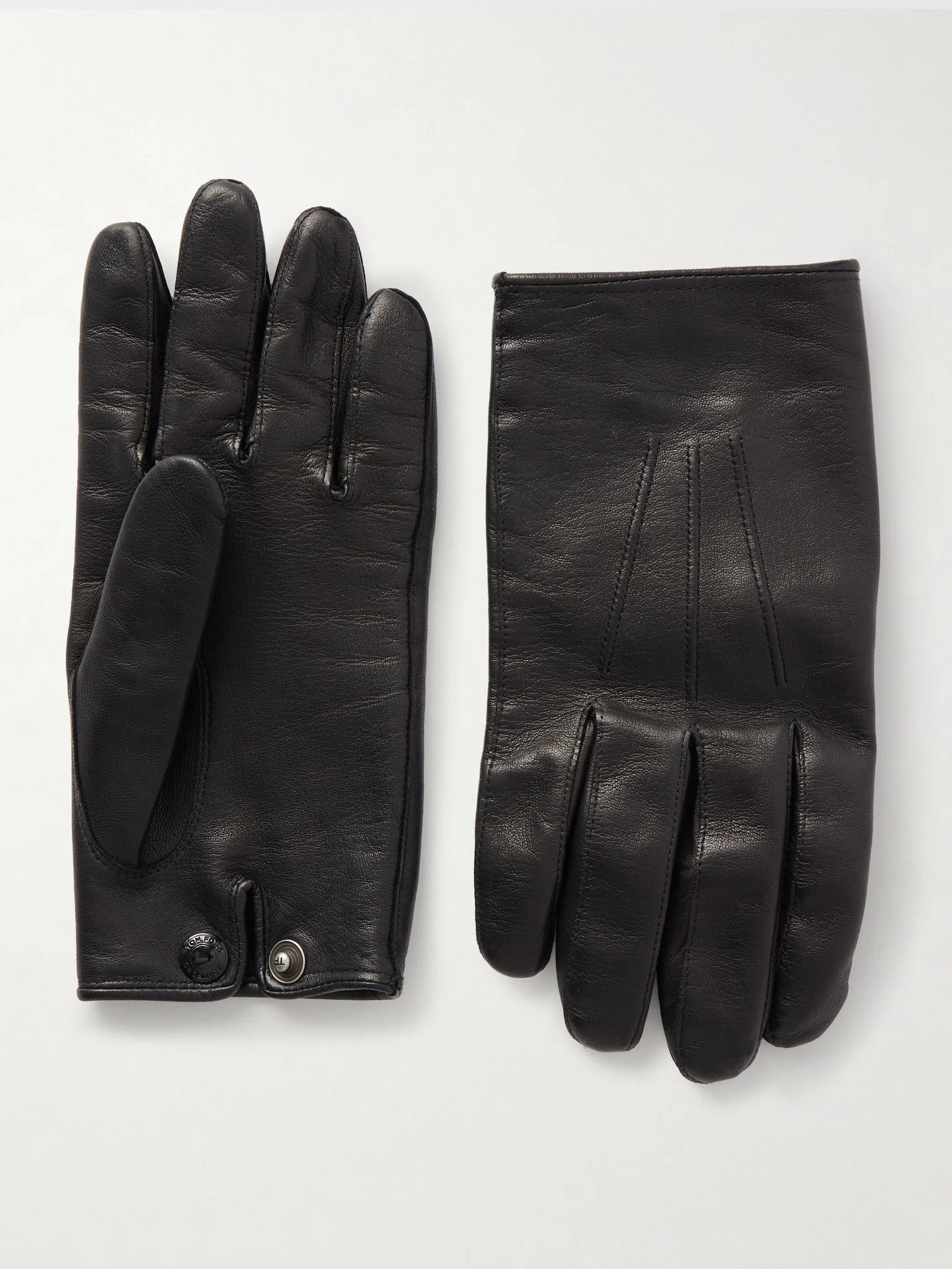 Leather Gloves Black - 1