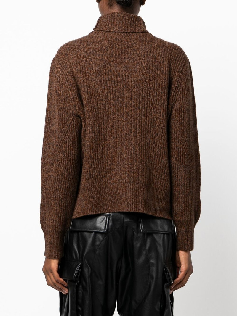 Pierce cashmere turtleneck sweater 4