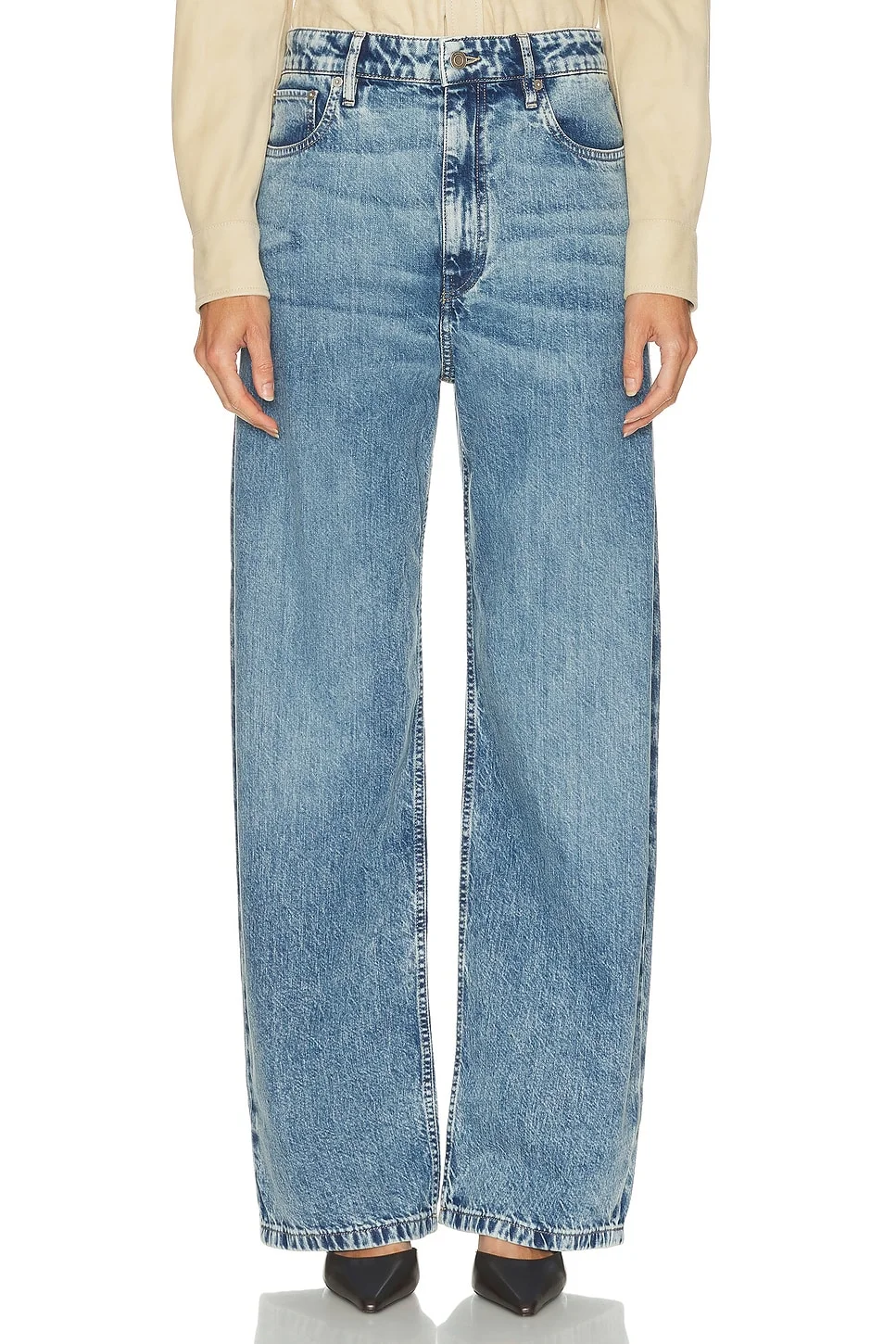Thompson Cotton Denim Jean - 1