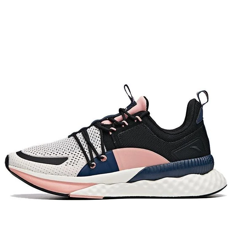 (WMNS) ANTA Low-Top Running Shoes 'White Black Pink' 12935550-3 - 1