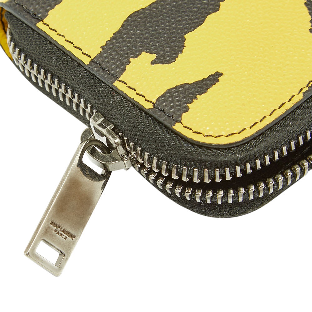 Saint Laurent Zebra Zip Coin Wallet - 4