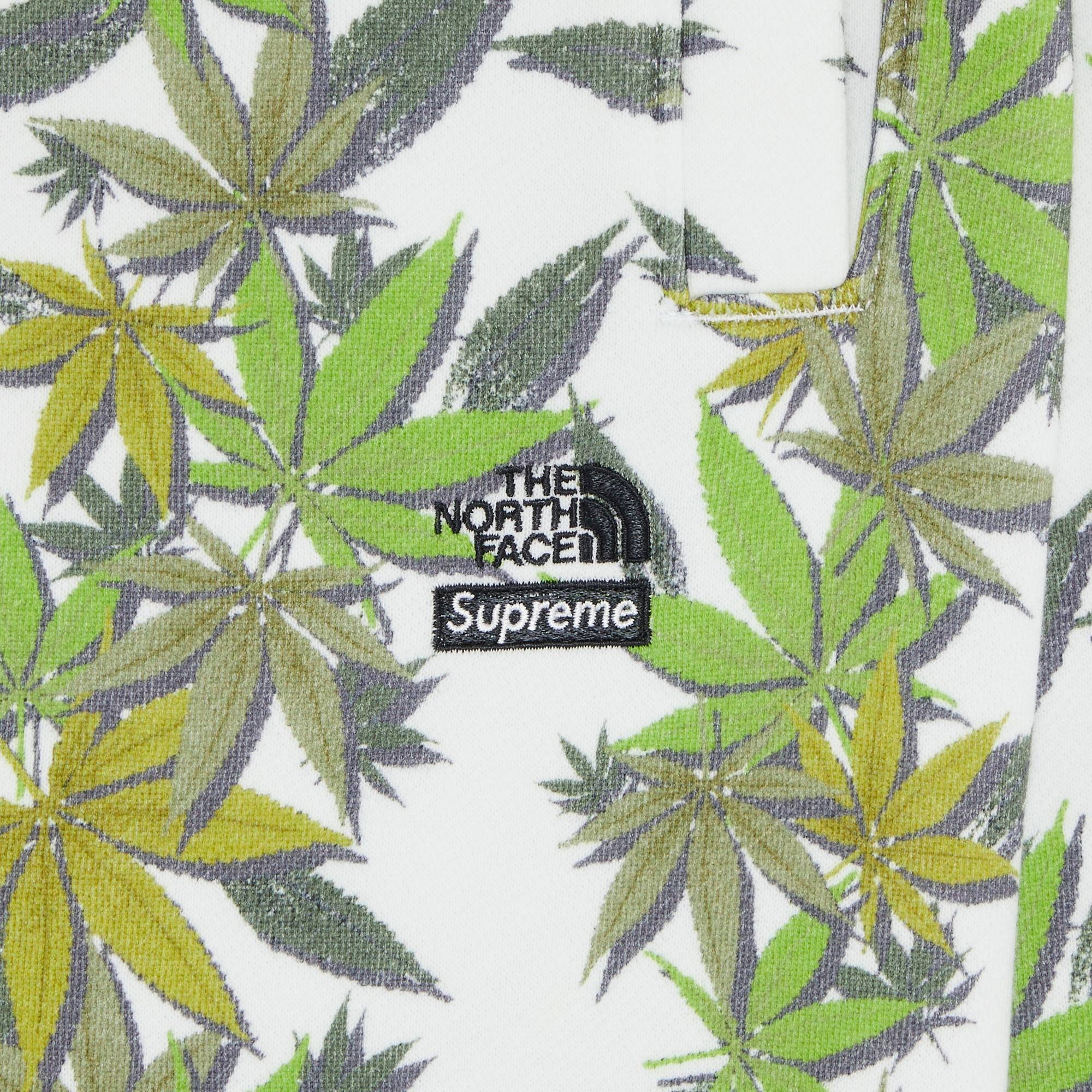 Supreme x The North Face Leaf Sweatpant 'White' - 3