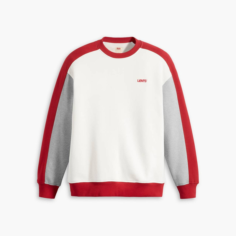 COLORBLOCKED CREWNECK SWEATSHIRT 1