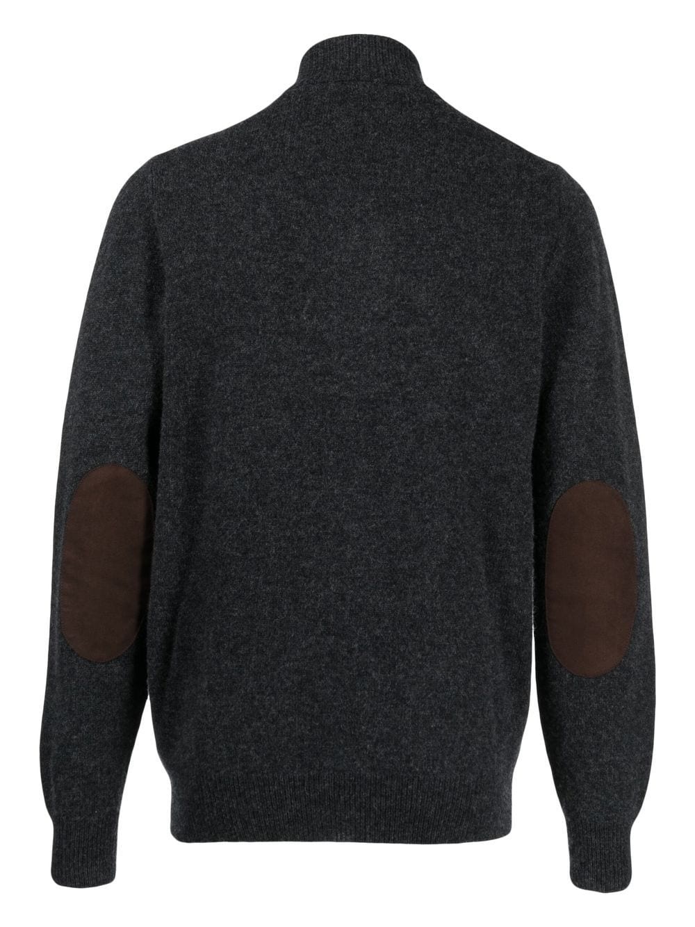 button-front knitted jumper - 2