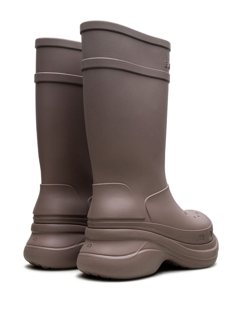 x Balenciaga platform rubber boots - 4