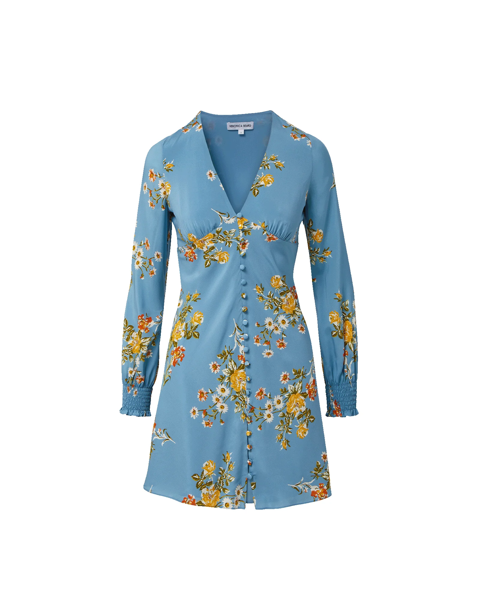 GABRIA FLORAL MINI DRESS - 1