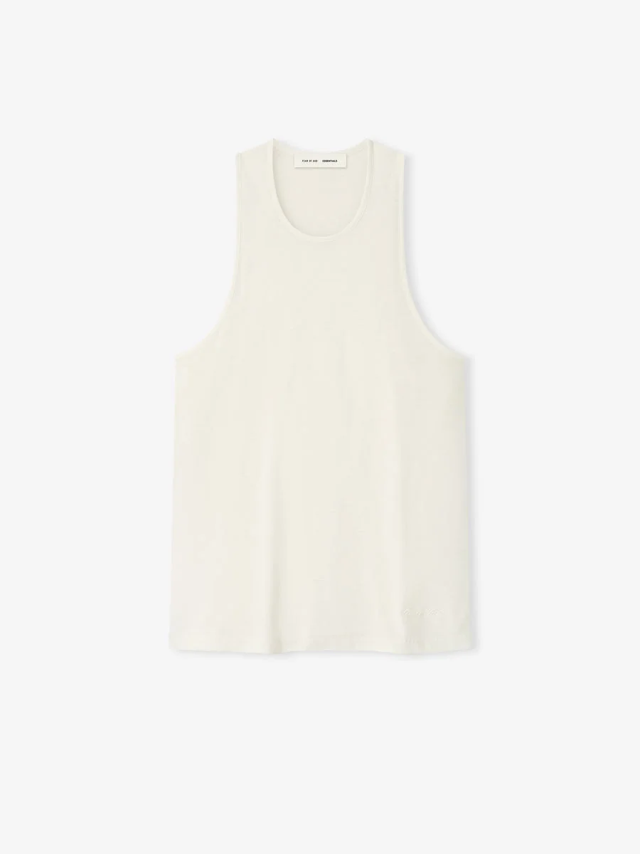 Embroidered Essential Tank - 1