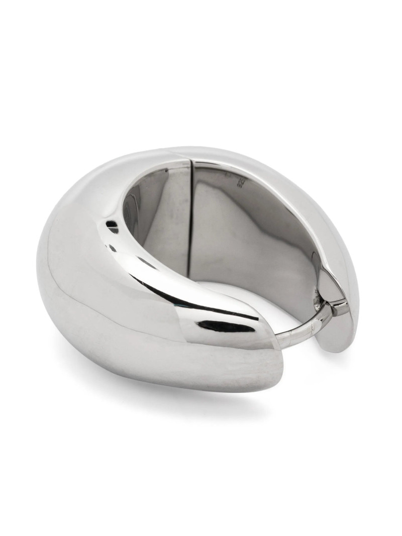 TOM WOOD Ice Hoop Earrings outlook