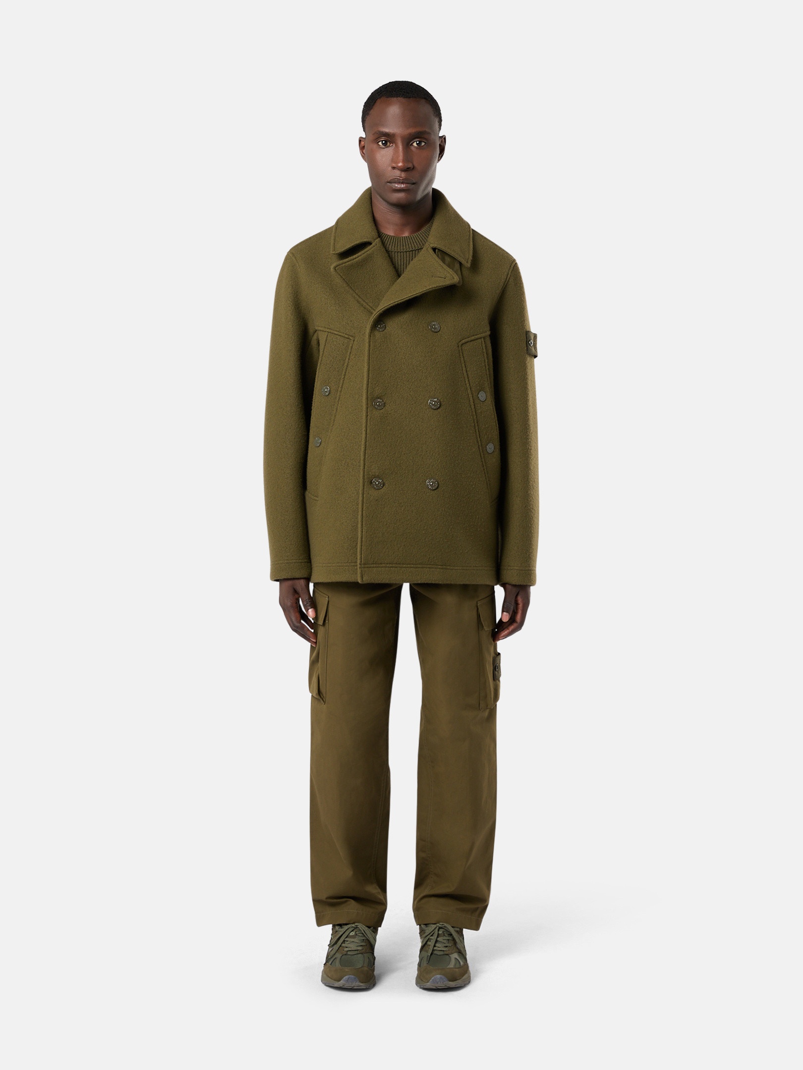 441F5 HEAVY MELTON_STONE ISLAND GHOST - 3
