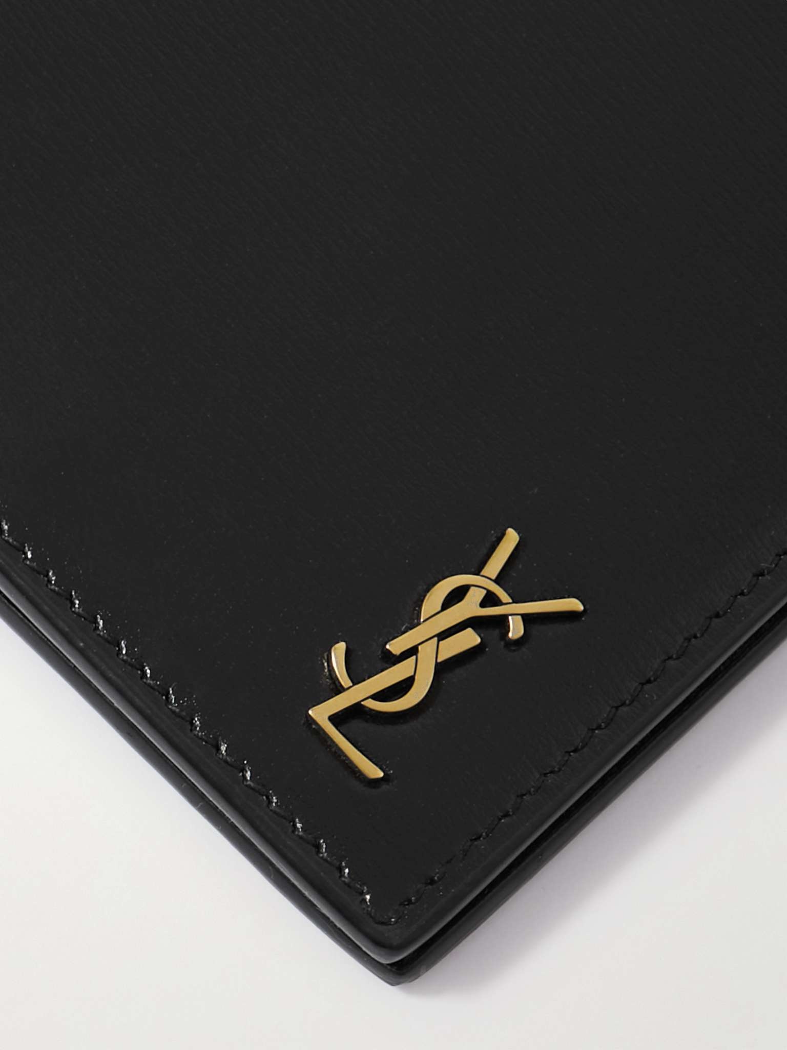 Cassandre Logo-Embellished Glossed-Leather Passport Cover - 4