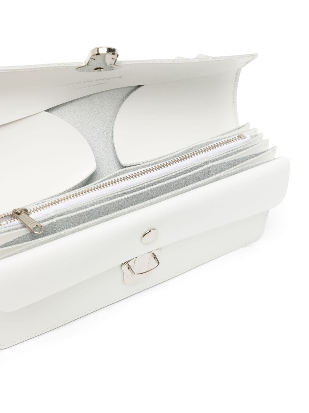 stud-embellished leather wallet - 3