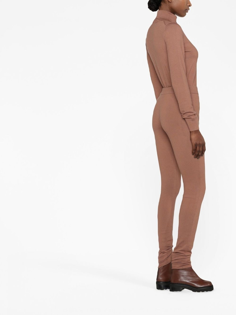 slim-cut rolled-cuff leggings 3