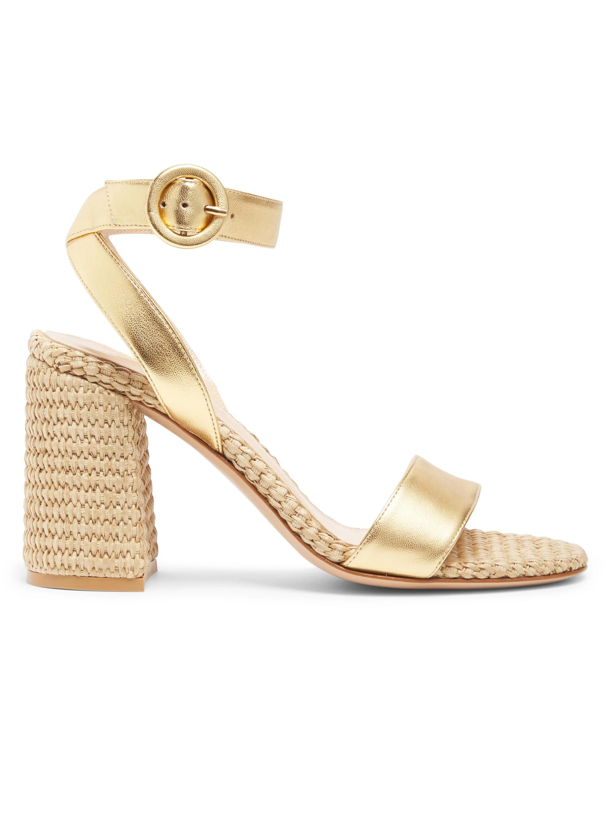 Women's Luana 85MM Leather Sandals - Mekong - 1