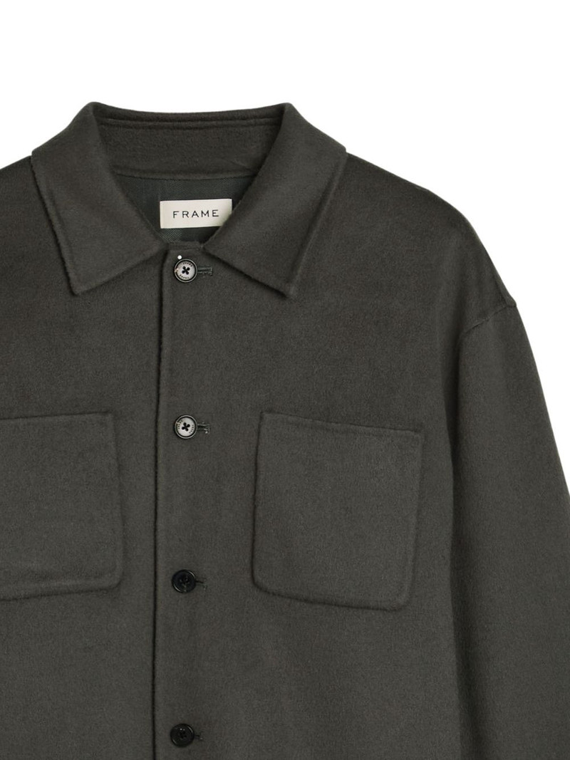 FRAME chest-pocket overshirt outlook