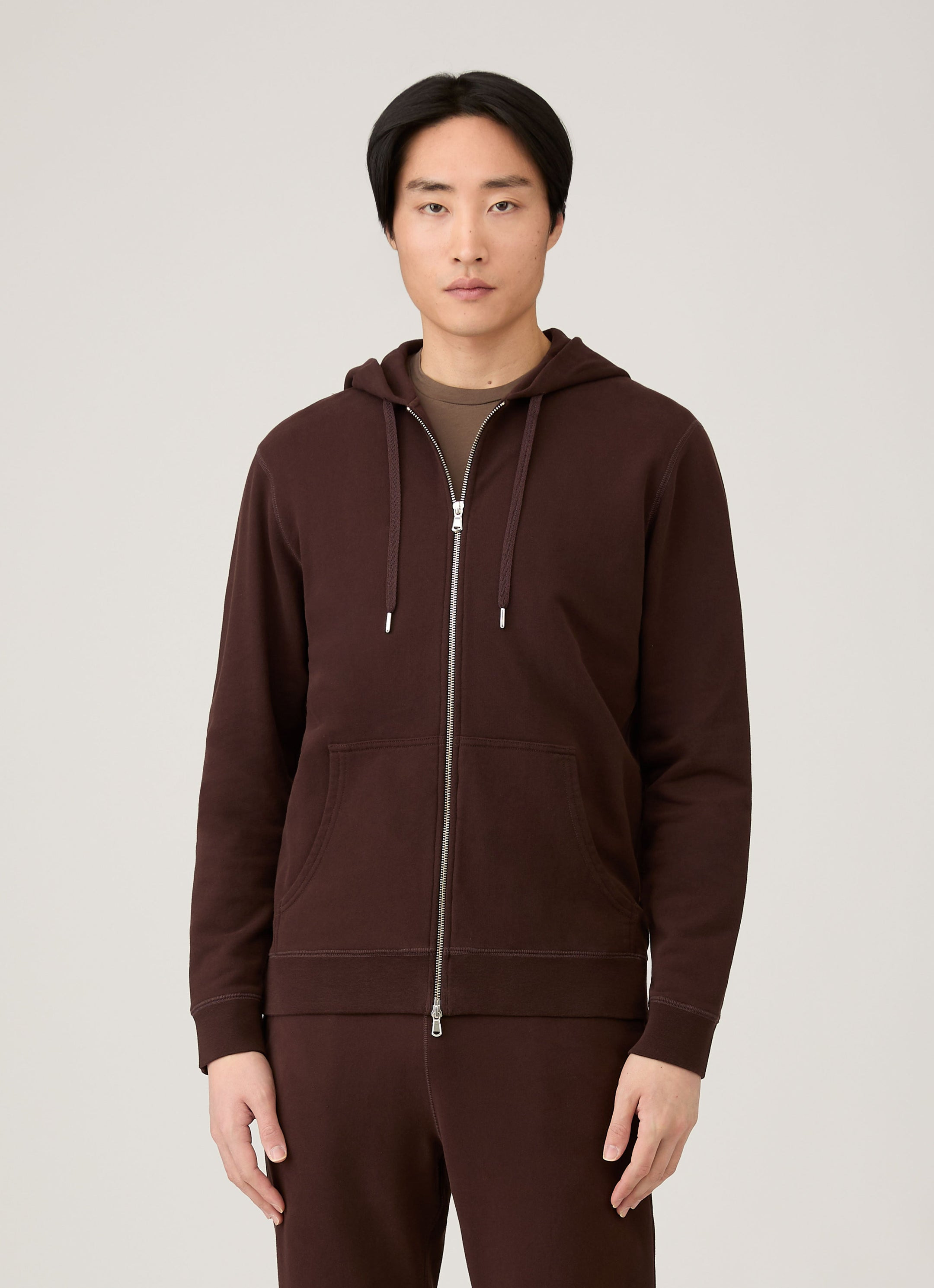 Loopback Zip Hoodie - 2