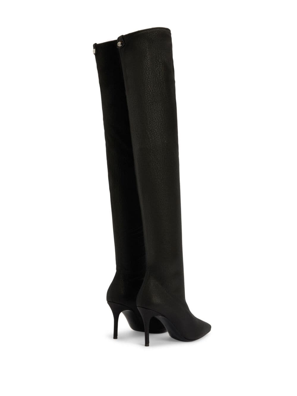 Makanzie leather thigh-high boots - 3