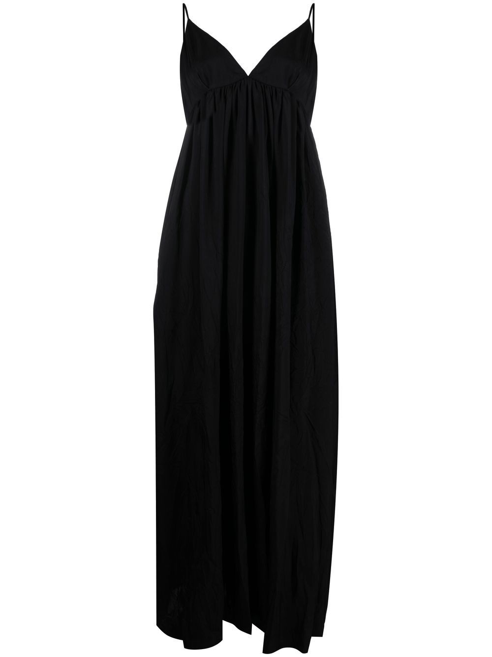 V-neck empire-line maxi dress - 1