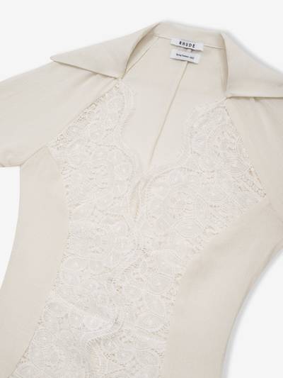 Rhude LACE SHIRT outlook