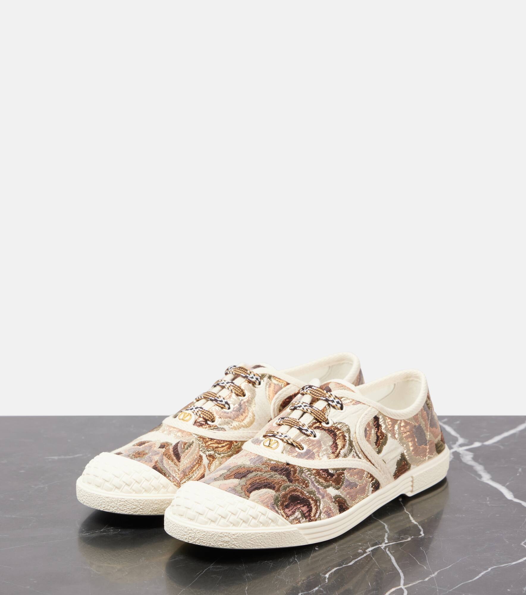 Bay By Bay jacquard sneakers - 4