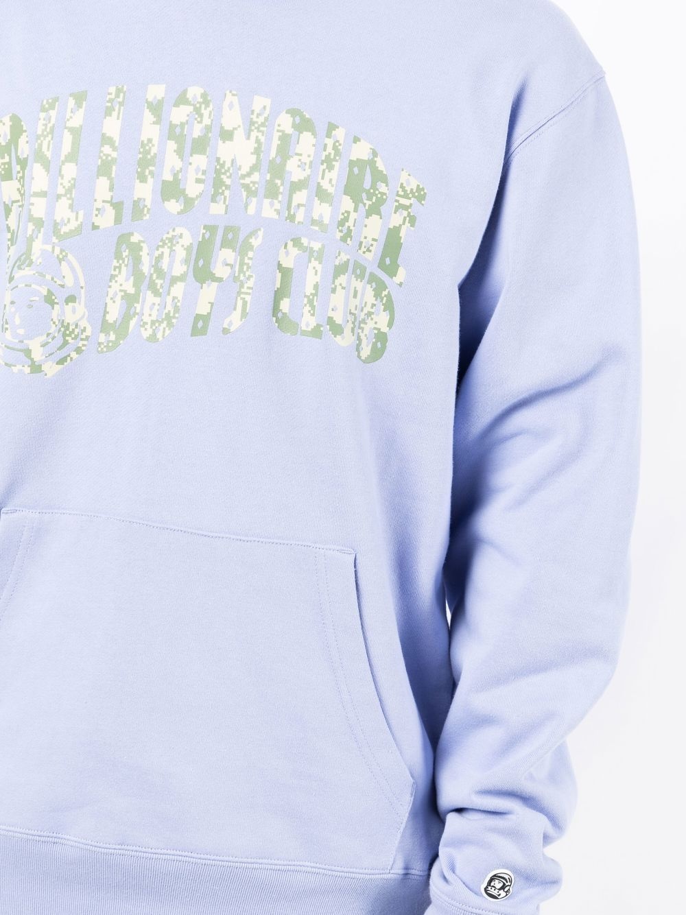 logo print hoodie - 5