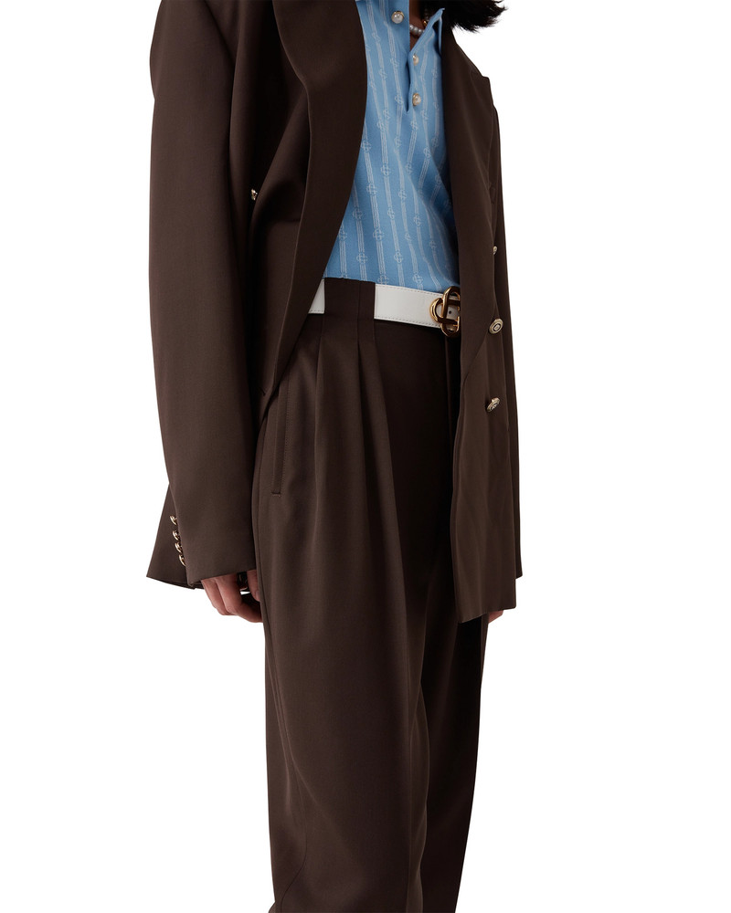 Pleated Wool Trousers | Casablanca Paris 5