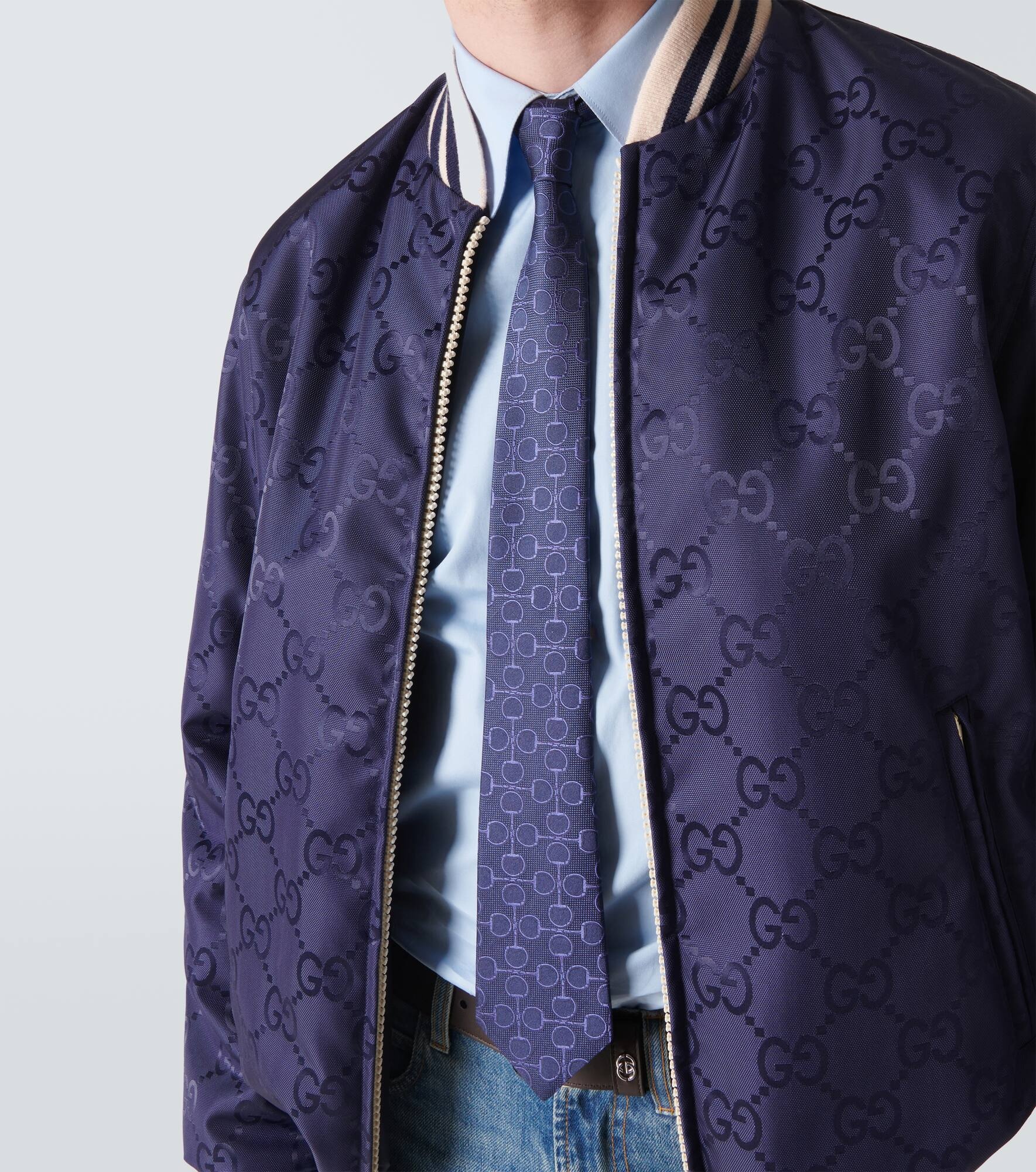 Silk jacquard tie - 3