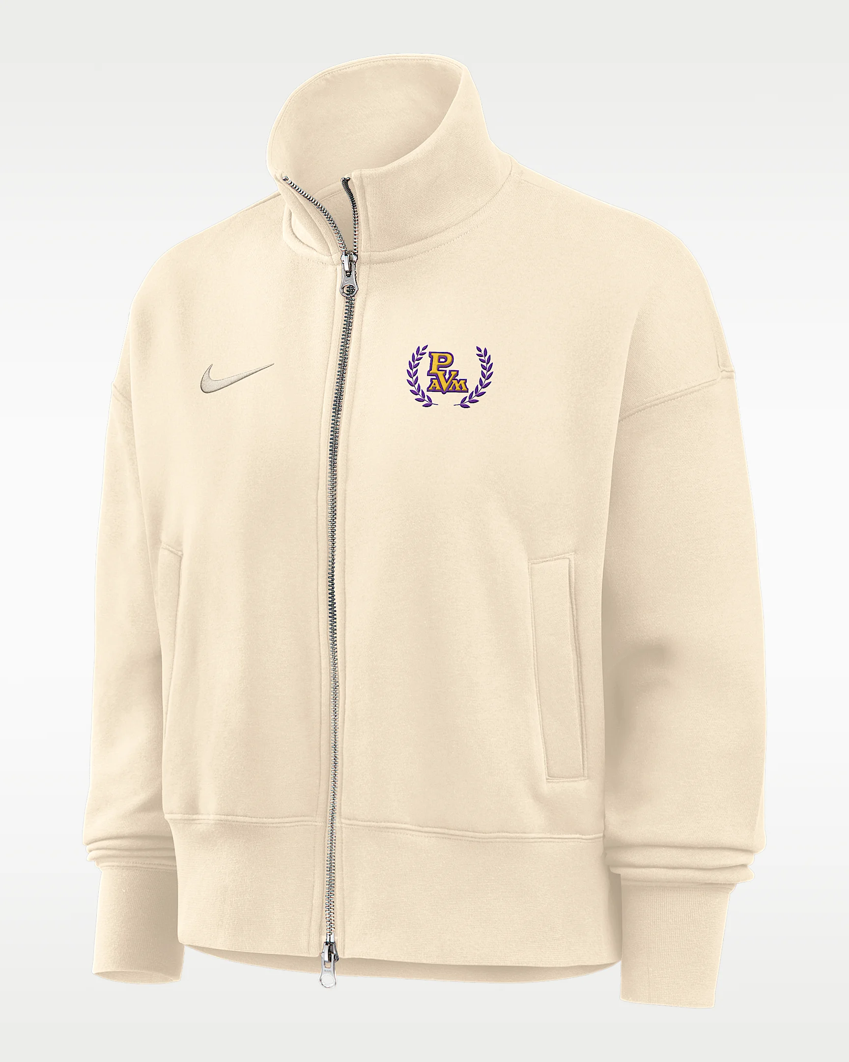 Nike College (Prairie View A&M University) Women's Nike Phoenix Fleece Track Jacket - 1