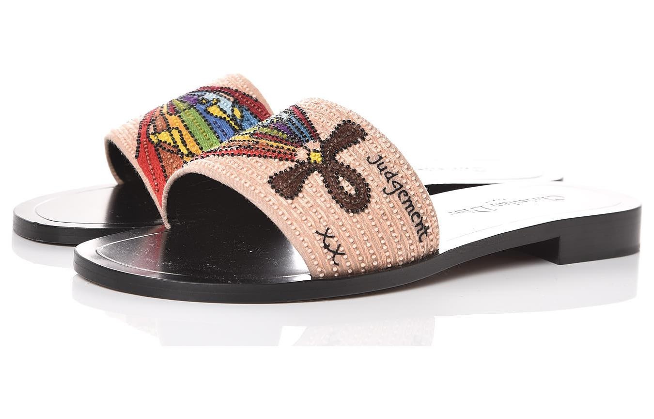 (WMNS) DIOR Black Tarot Judgement Sandal KCF152JGE_S900 - 2