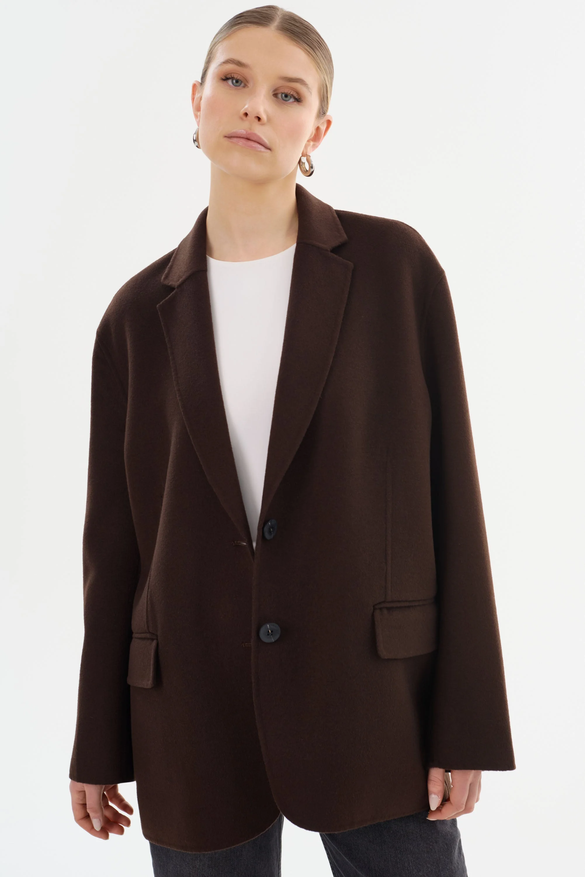 ENNIS | Oversized Wool Blazer - 1