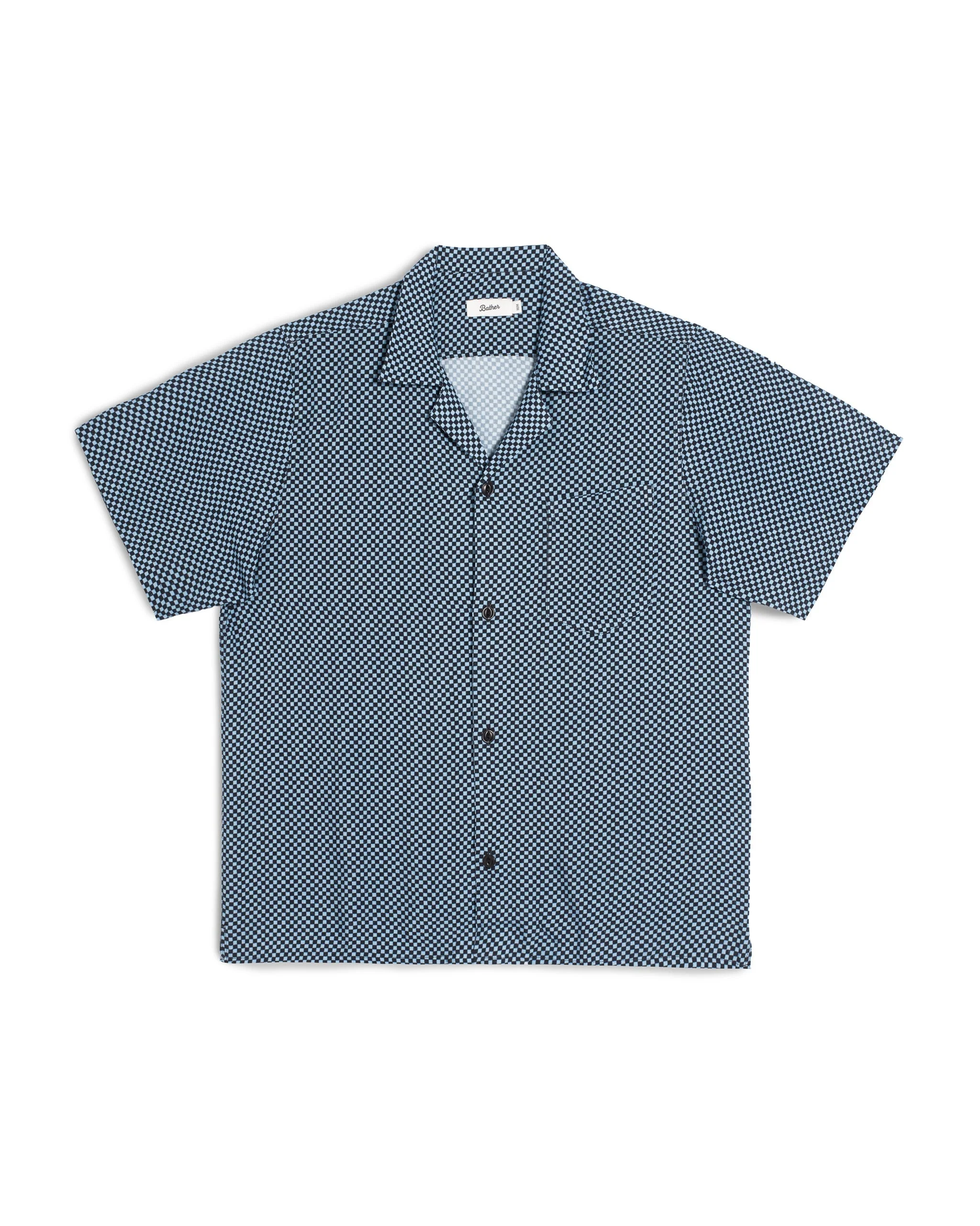 Stone Checker Camp Shirt - 1