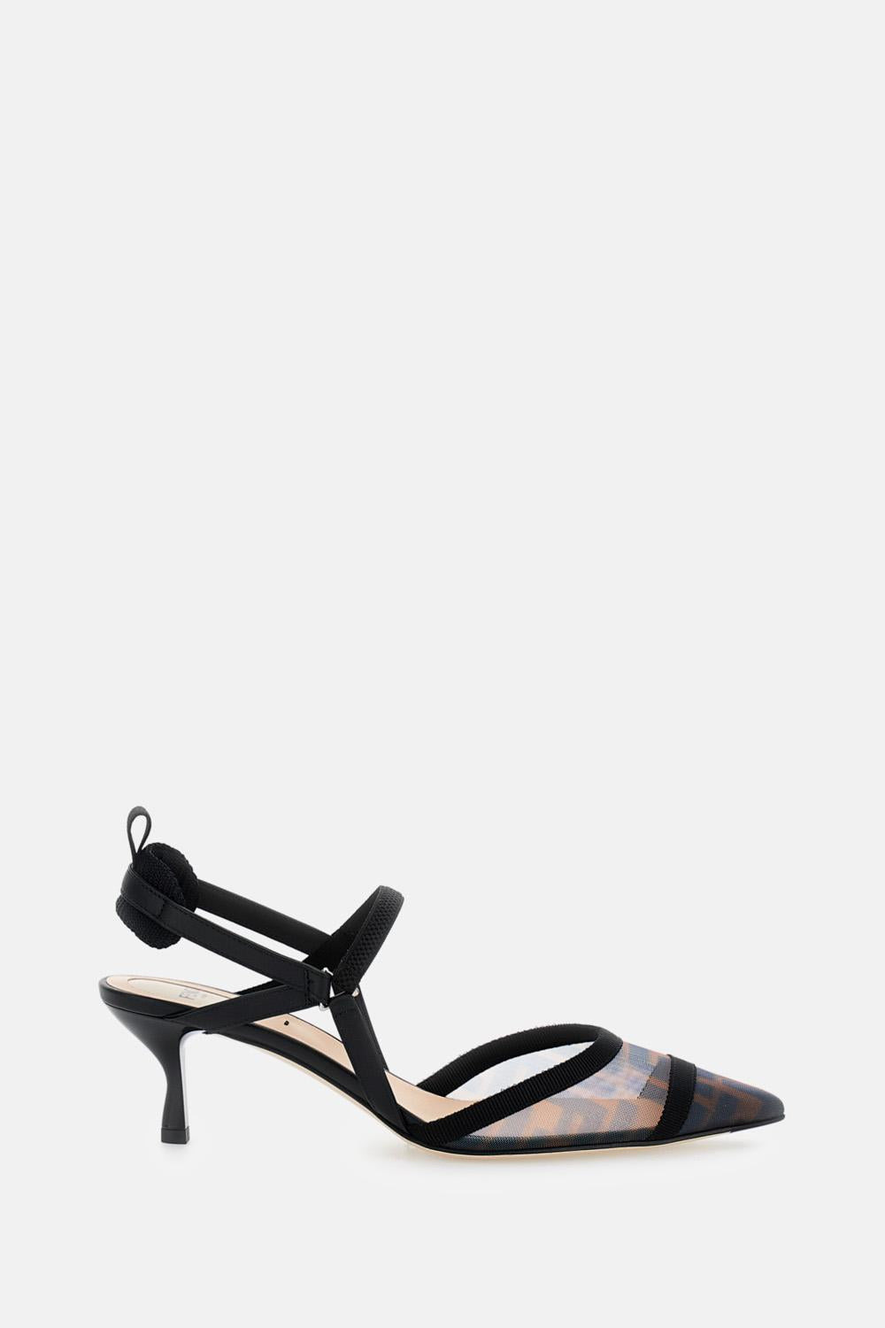 SLINGBACK KITTEN MESH - 2