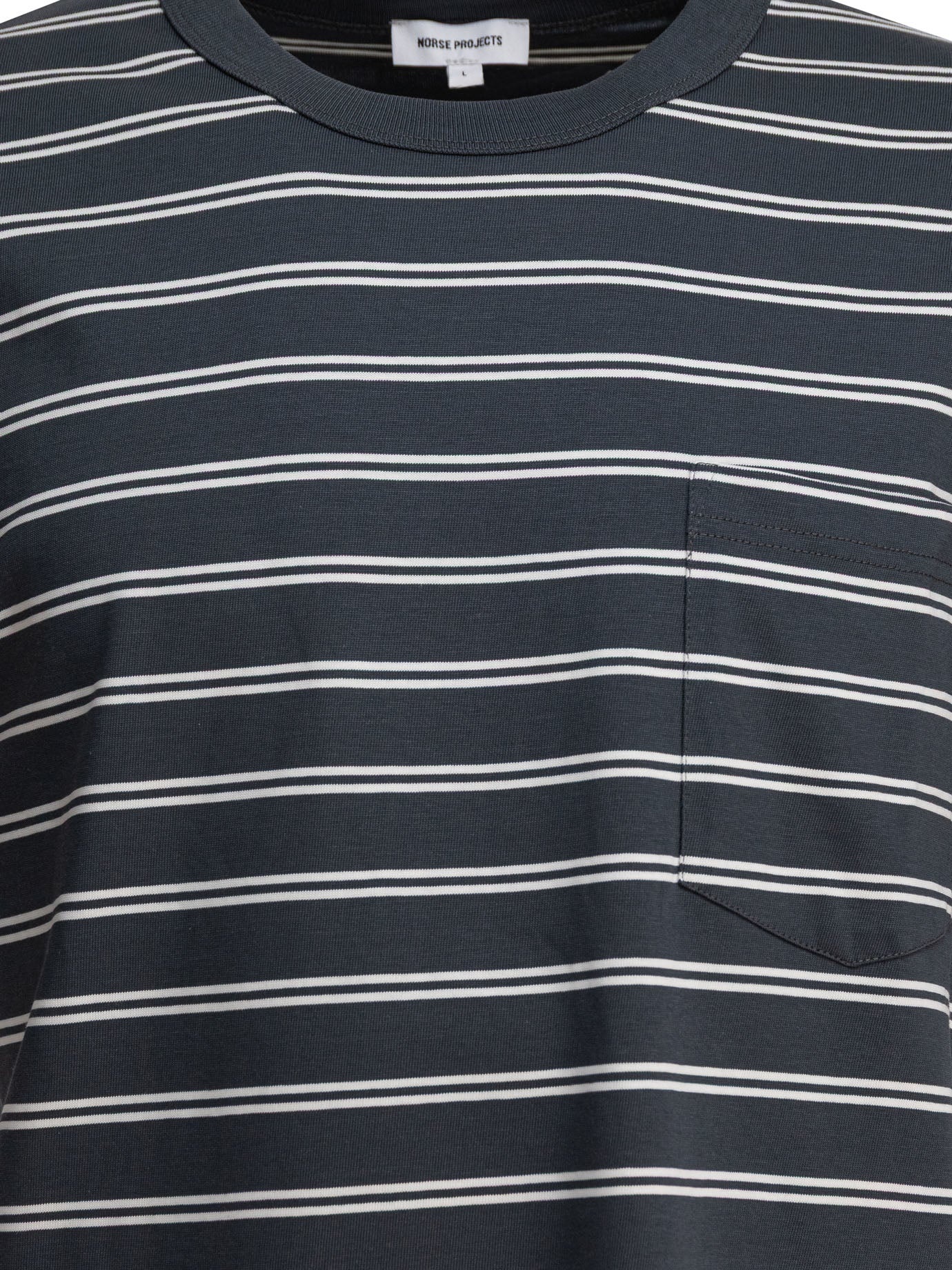 Norse Projects Holger Organic Sailor Stripe Pocket T-shirt - 3