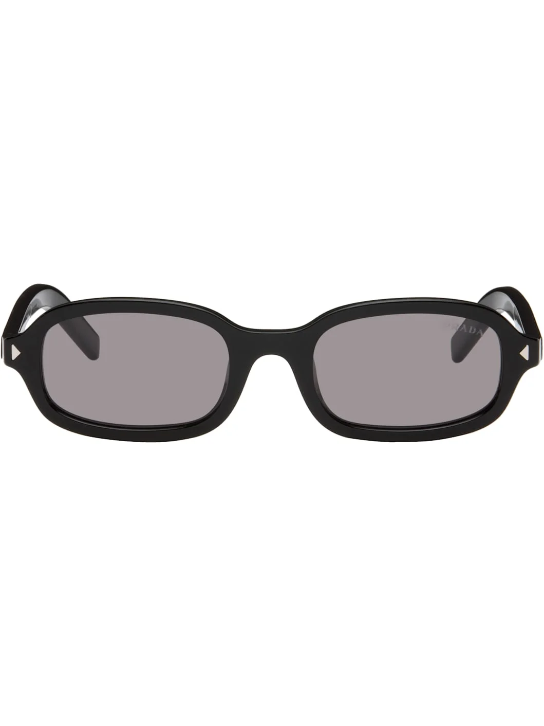 Black Rectangular Sunglasses - 1