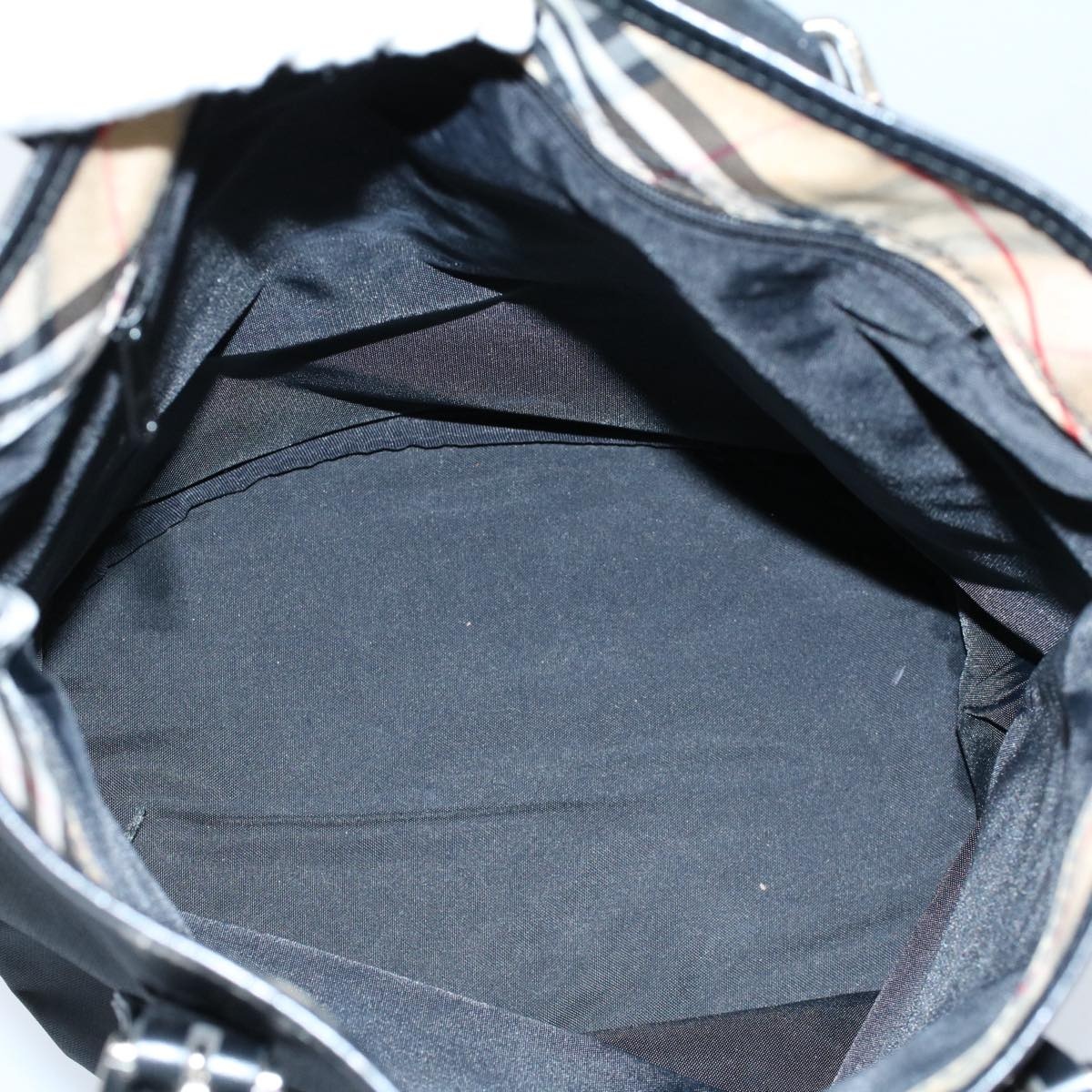 Burberry Shoulder Bag Nylon Black - 11