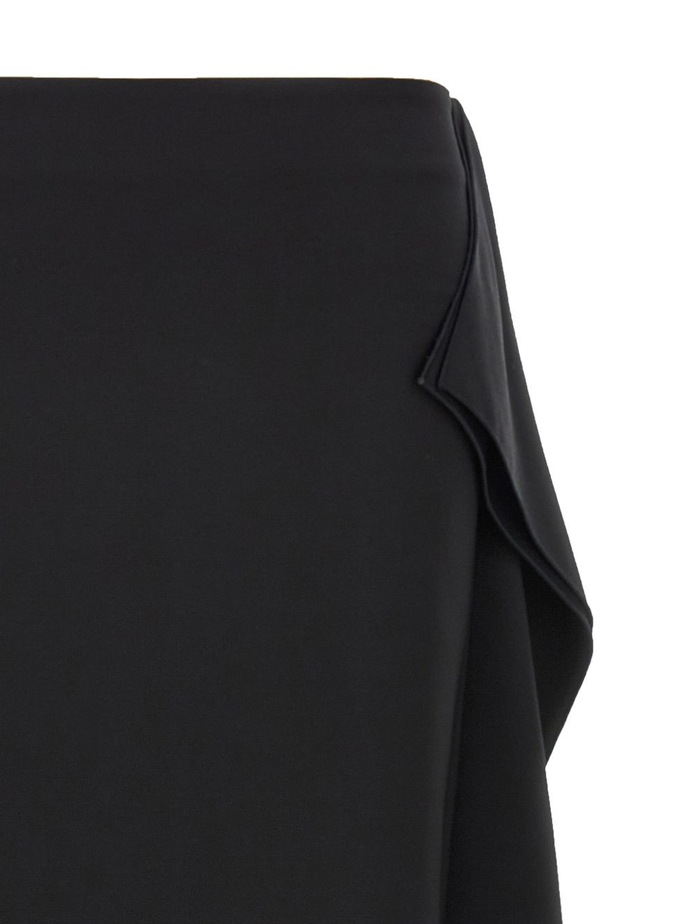 Giambo ruffle side-slit midi skirt - 4