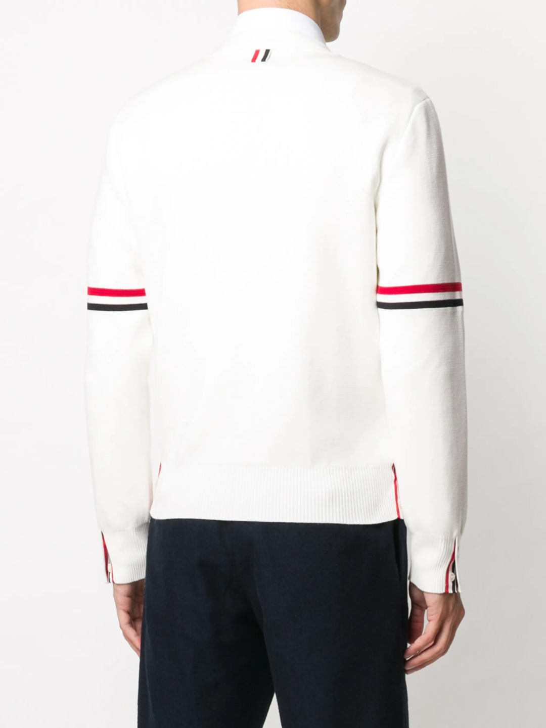 Milano Stitch V-Neck Cardigan - 4