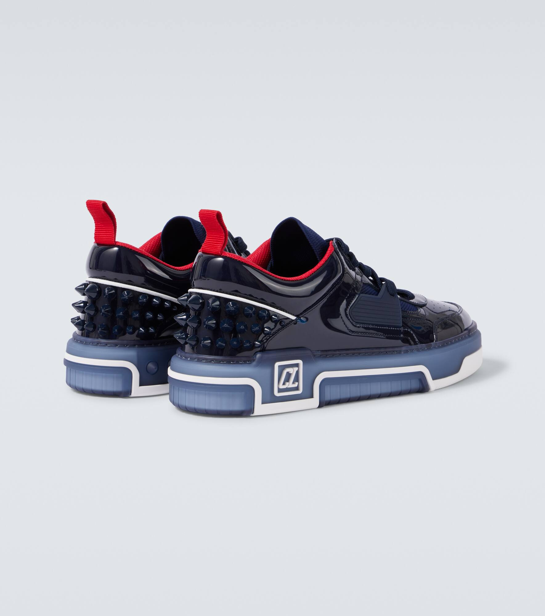 Astrocool embellished leather sneakers - 6