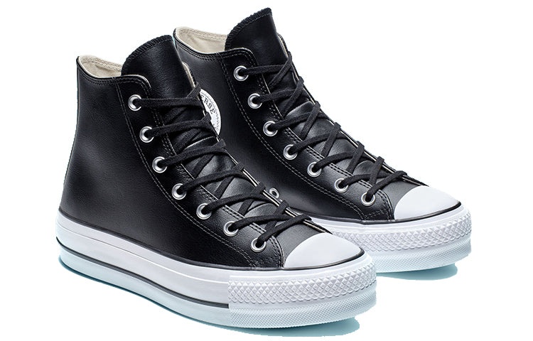 (WMNS) Converse Chuck Taylor All Star Lift High 'Black' 561675C - 3