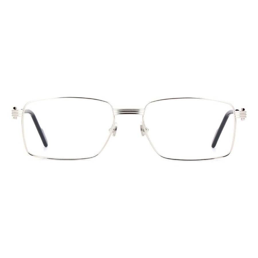 Cartier Premiere de Cartier Demo Rectangular Men's Eyeglasses CT0314O 002 57 - 1