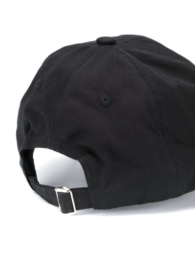 Raf Simons logo patch cotton cap outlook